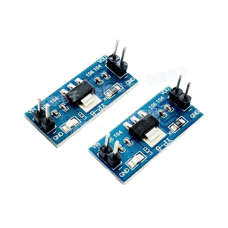 Ams1117 Module - AMS1117-3,3V/5V Leistungsmodul, gut verlötet, Stiftleiste, Abwärts-Spannungsregler-Leiterplatte
