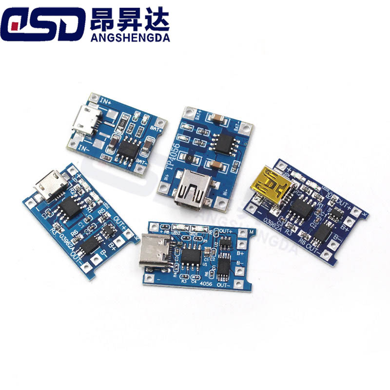 Tp4056 Module - 5 Stück TP4056 Lademodul 18650 1A