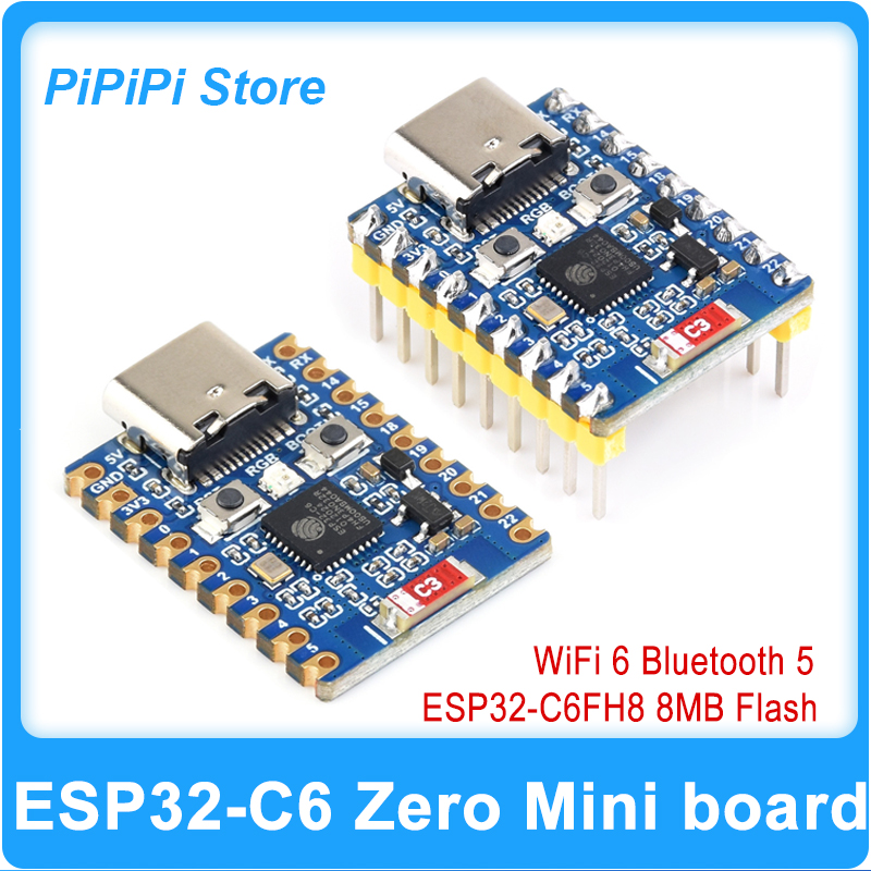 Antenna 2.4Ghz - ESP32-C6 Zero Super Mini Entwicklungsboard Basierend