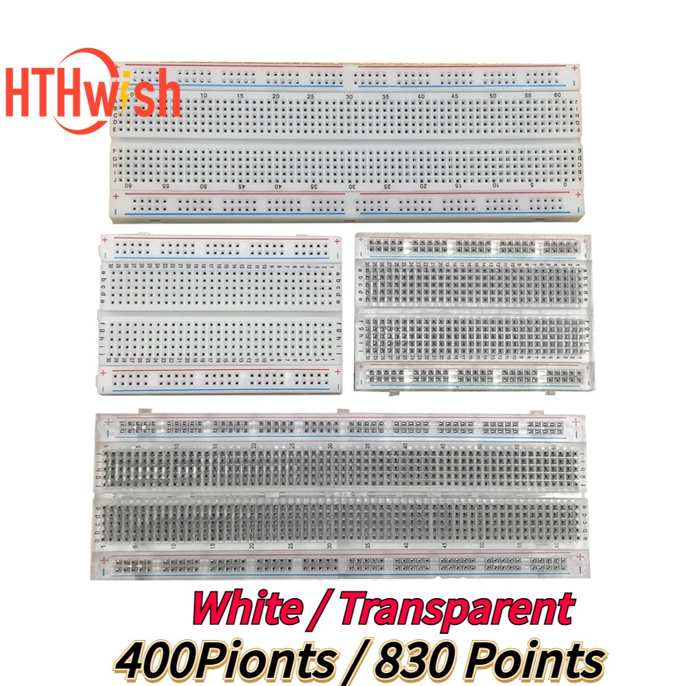 Breadboard 400 Point - 1pc 830/400 Punkte löt freies Steck