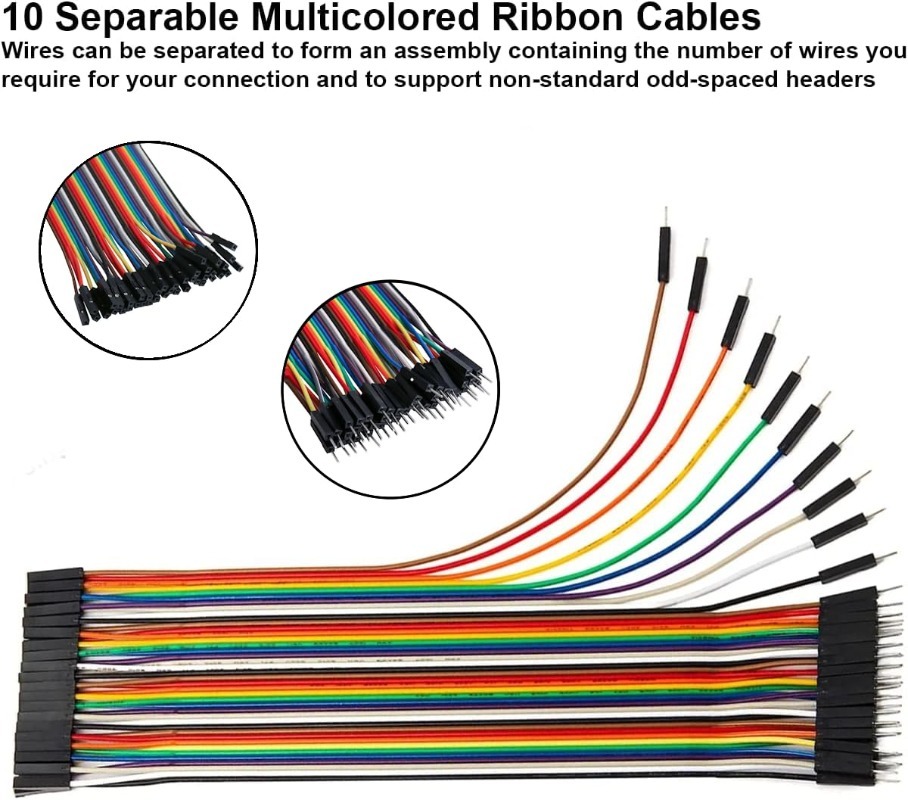 40-Pin Dupont Kabel-Set, Flach – Jumper Wire Kit Bewertung und Preis