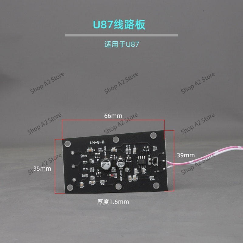 Mikrofon-Leiterplatte U87 103  – Proto Board Bewertung und Preis