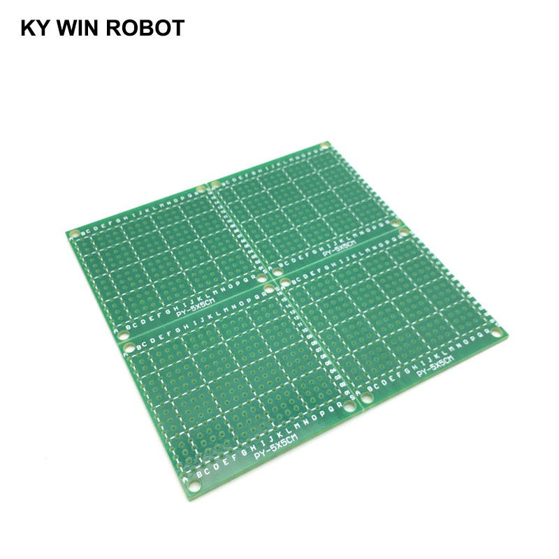5 stücke 5x5cm 50x50mm Single  – Pcb Prototyping Board Bewertung und Preis