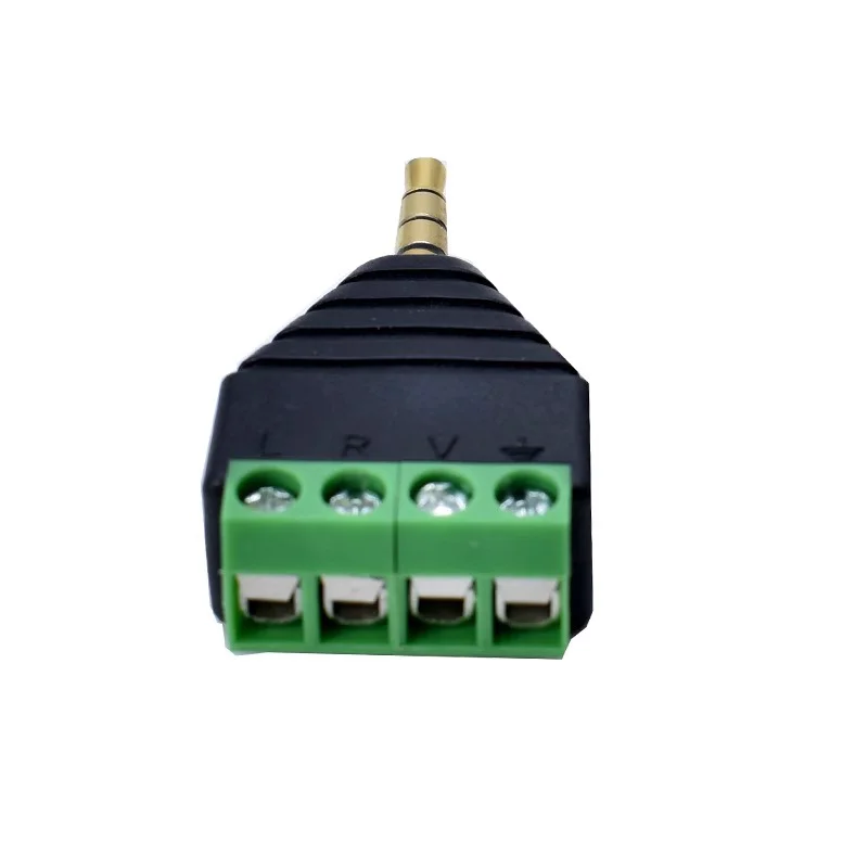 5/20/100PCS 3,5mm Stereo 4 Pol – Screw Terminal Block Bewertung und Preis