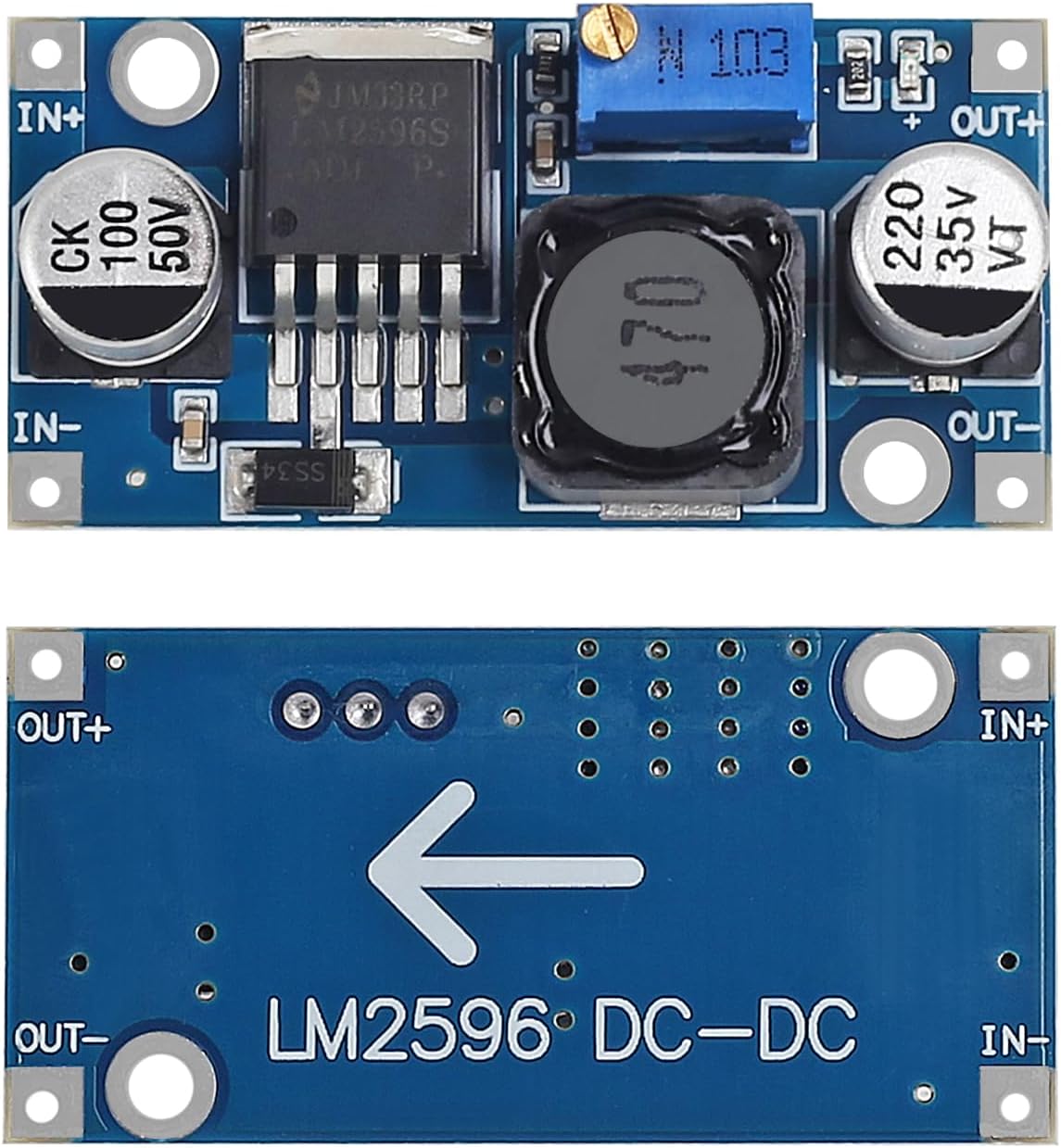 1/5/10 Stück LM2596 DC-DC-Abwä – Dc Dc Converter Bewertung und Preis